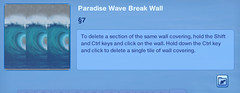 Paradise Wave Break Wall 2