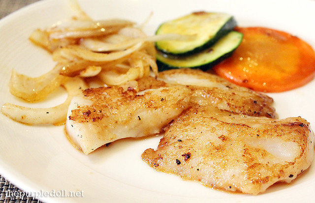 Fish Cod Teppanyaki at Spiral Sofitel Manila