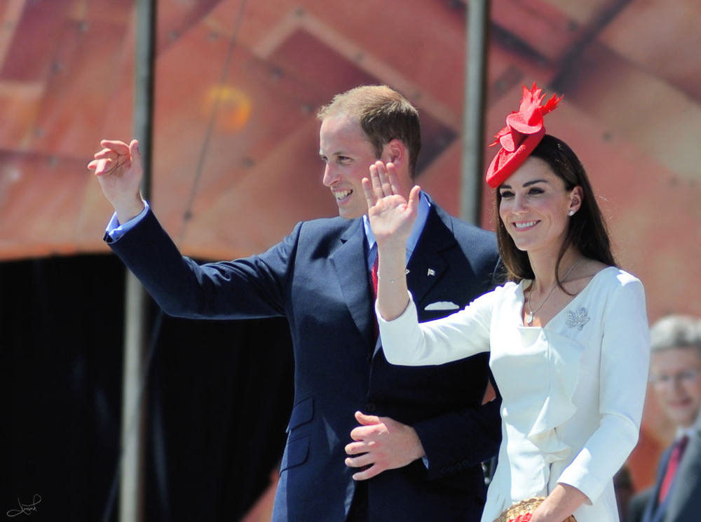 Kate and William, Canada Day, 2011