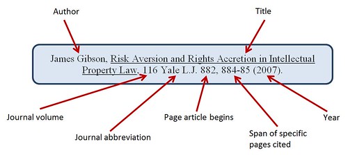 Law Review Article Citation Example