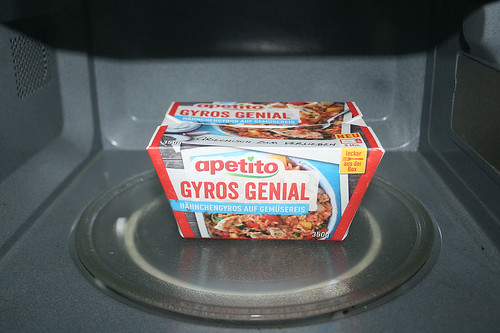 04 - Apetito Gyros Genial - In Mikrowelle erhitzen / Heat in microwave
