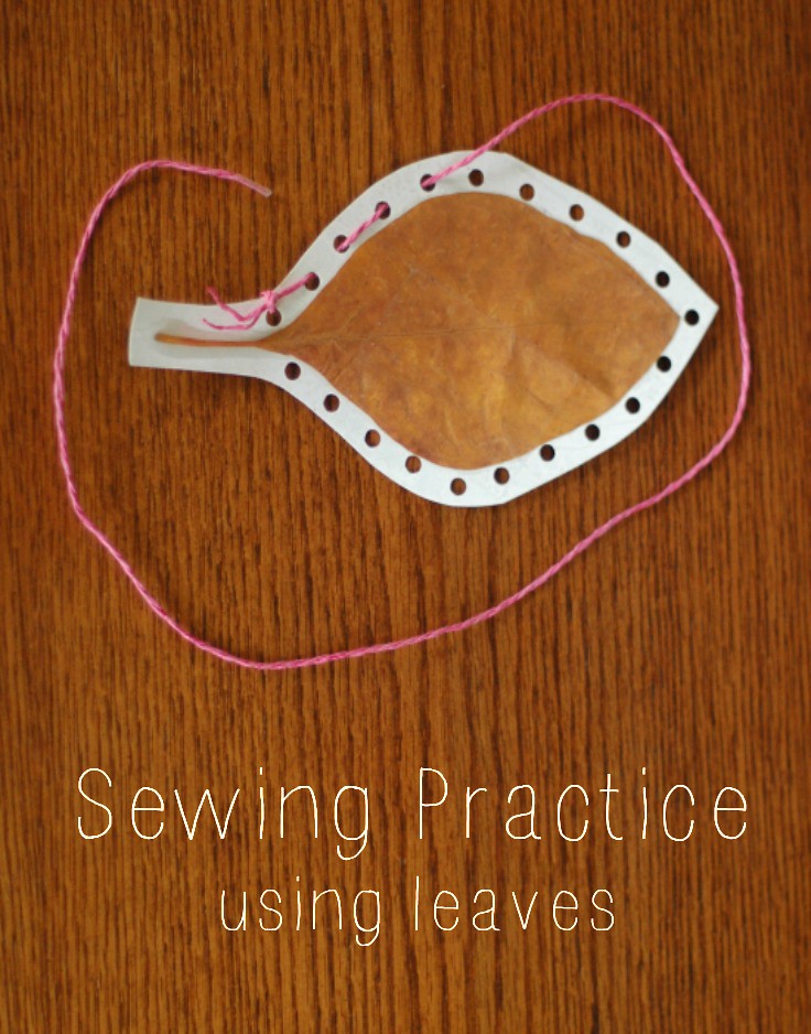 Sticks & Leaves: Sewing Practice