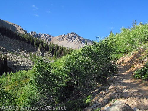 On the Cathedral Lake Trail, White River National Forest, Colorado