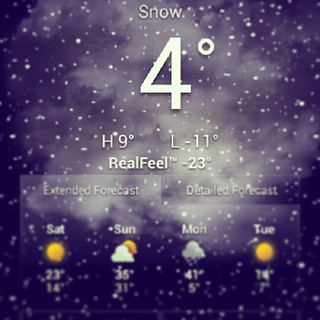Real feel -23?!?! #brrrr #itsfriggincold #oldmanwinter #newengland #snow