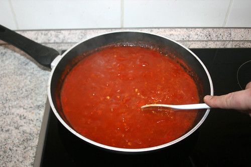 32 - Sauce zwischendurch umrühren / Stir sauce