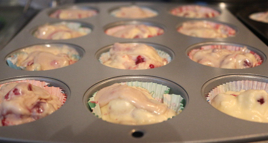 Himbeer-Frischkäse-Cupcakes