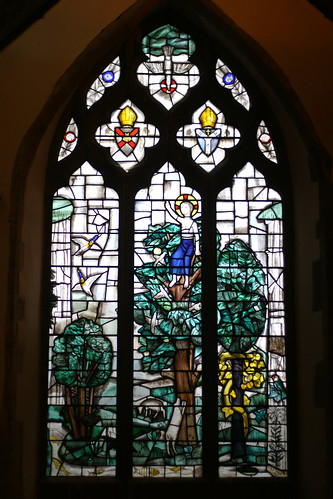 The Children's Window, St John the Baptist, Sutton-at-Hone, Kent