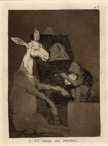 Francisco de Goya, Ni mas ni menos (Neither more nor less),