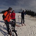 Schöckl im Winter - PedalritterInnen Biketour von Graz über den langen Weg auf den Schöckl15.2.2014