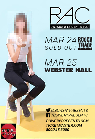 RAC, bowery presents, webster hall, audiofuzz