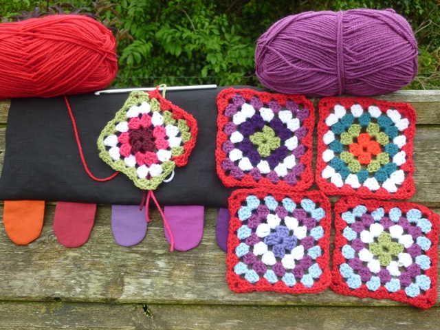 The next crochet project- granny squares