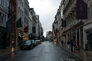 Bond Street, la rue des boutiques de luxe !