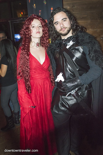 NY Comic Con Couples Costume GOT Melisandre Jon Snow