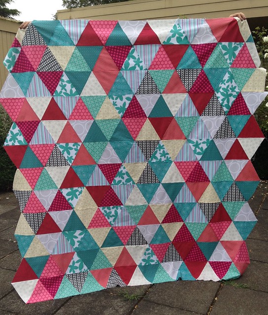 Equilateral triangle quilt