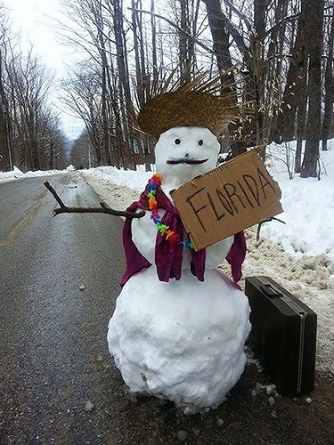 florida snowman Christian
