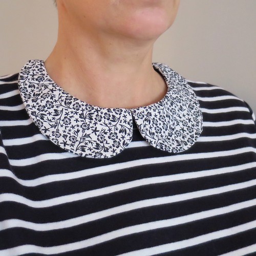 How to Add a Peter Pan Collar to a T-Shirt
