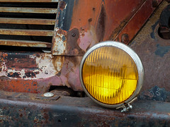 1937 GMC COE Truck's Fog Light