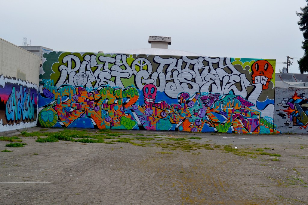BEGR, DAKS, D30, Graffiti, Oakland, Dirty Thirty