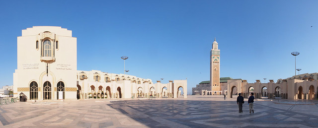 HASSAN II清真寺全景