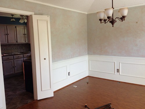 Entry & Dining Room Makeover - Before
