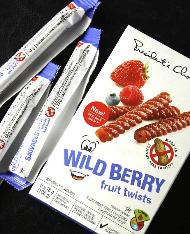 President's Choice Wild Berry Fruit Twists