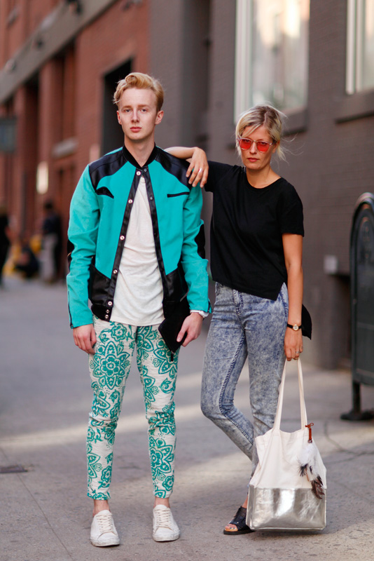 duo_ss14 MadeFW, NYC, NYFW, W. 15th Street, men, women, street fashion, street style, Quick Shots