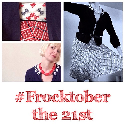 Woooo #frocktober the 21st and some lovely donors sponsored me today! 10 frocks to go https://frocktober.everydayhero.com/au/wonderwebby