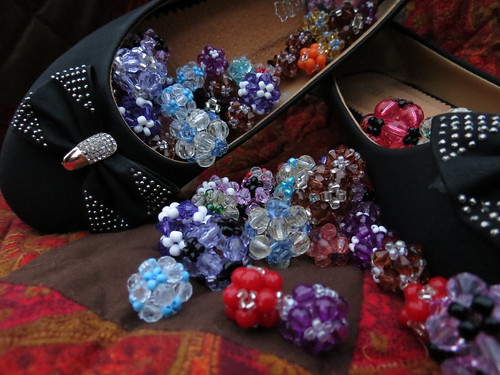 Beads in shoes