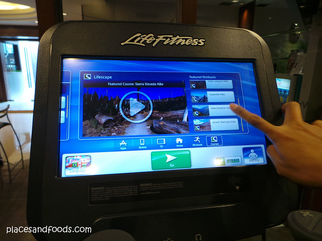 westin grande sukhumvit hotel workout live treadmill