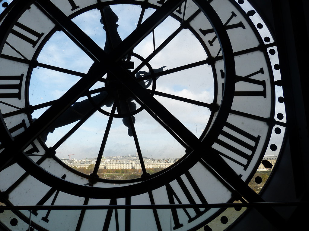 Musée d'Orsay, giant clock