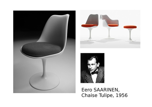 07. SAARINEN Eero, Chaise Tulipe, 1956