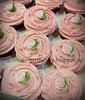 Swirl Roses cupcakes
