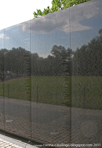 Vietnam Memorial Tafeln