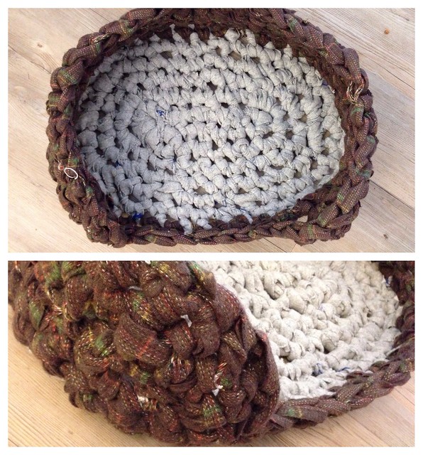Crochet Dog Bed