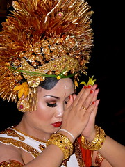 Balinese wedding .