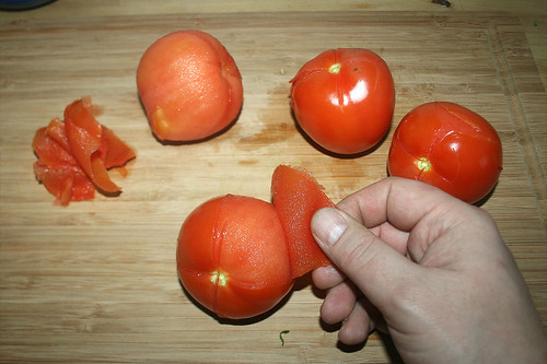 20 - Tomaten schälen / Peel tomatoes