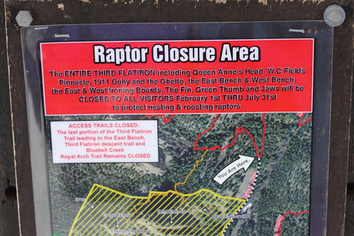 Flatiron Raptor Closure Area
