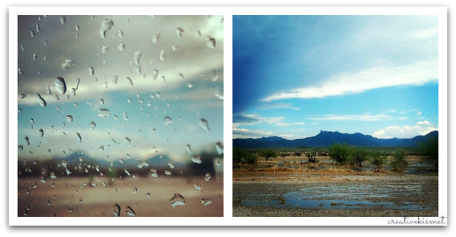 desert rain