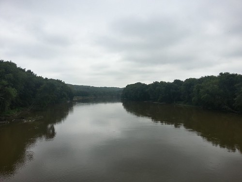Wabash River on a Cloudy Day