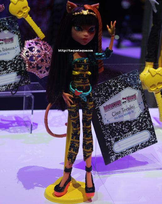 NY Toy Fair 2014 - MH Freaky Fusion: Cleo & Toralei