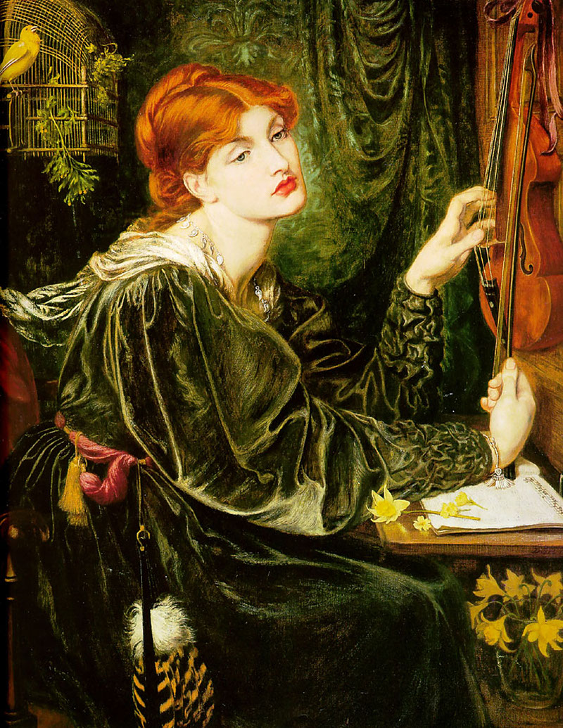 Veronica Veronese by Dante Gabriel Rossetti - 1872