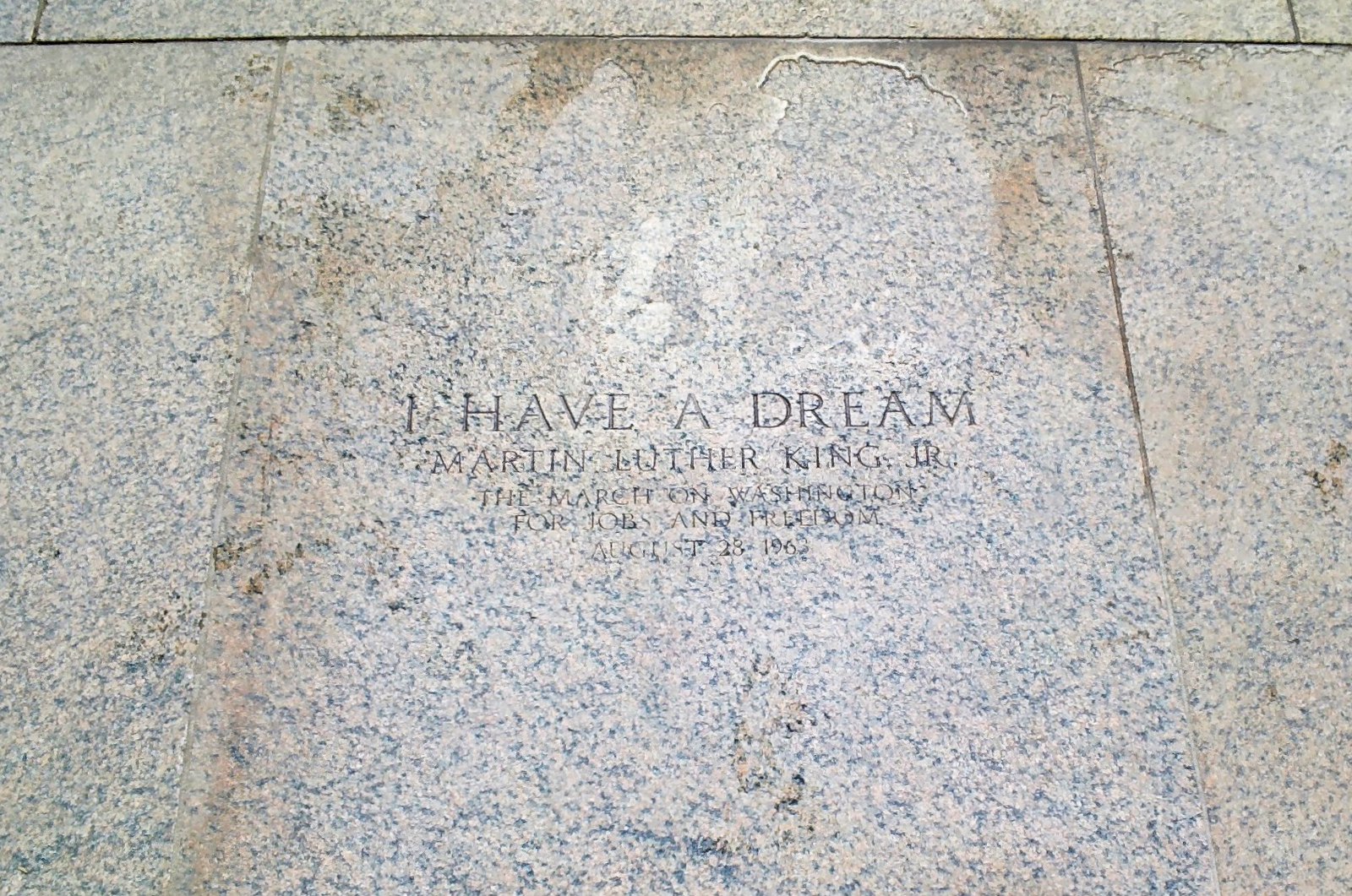 Lincoln Memorial - "I Have a Dream" Throughglass 27268