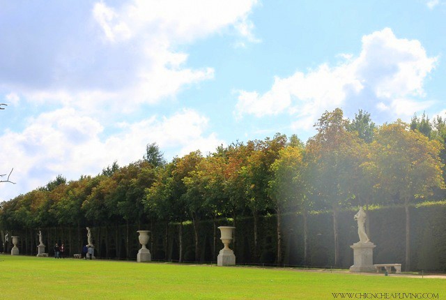Versailles jardin du musique statues by Chic n Cheap Living