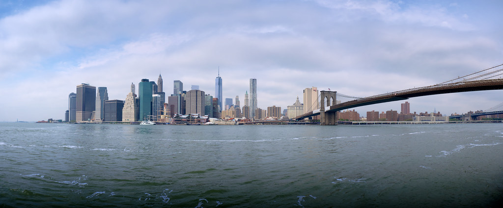 My best photos of 2013 - 3. Lower Manhattan skyline