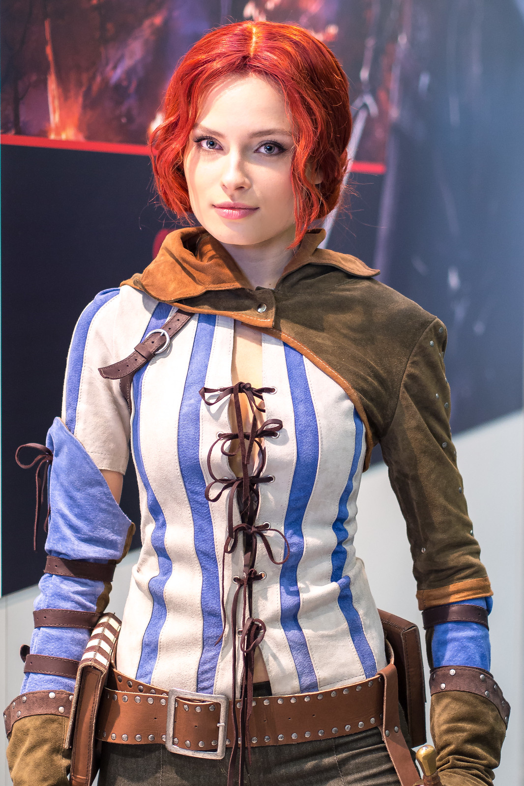 Sexy triss cosplay