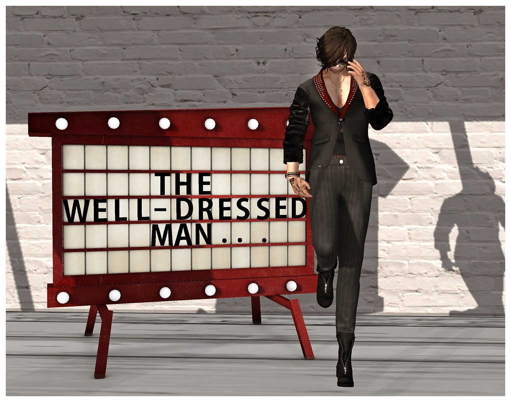 The well-dressed man