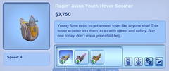 Ragin' Avian Youth Hover Scooter