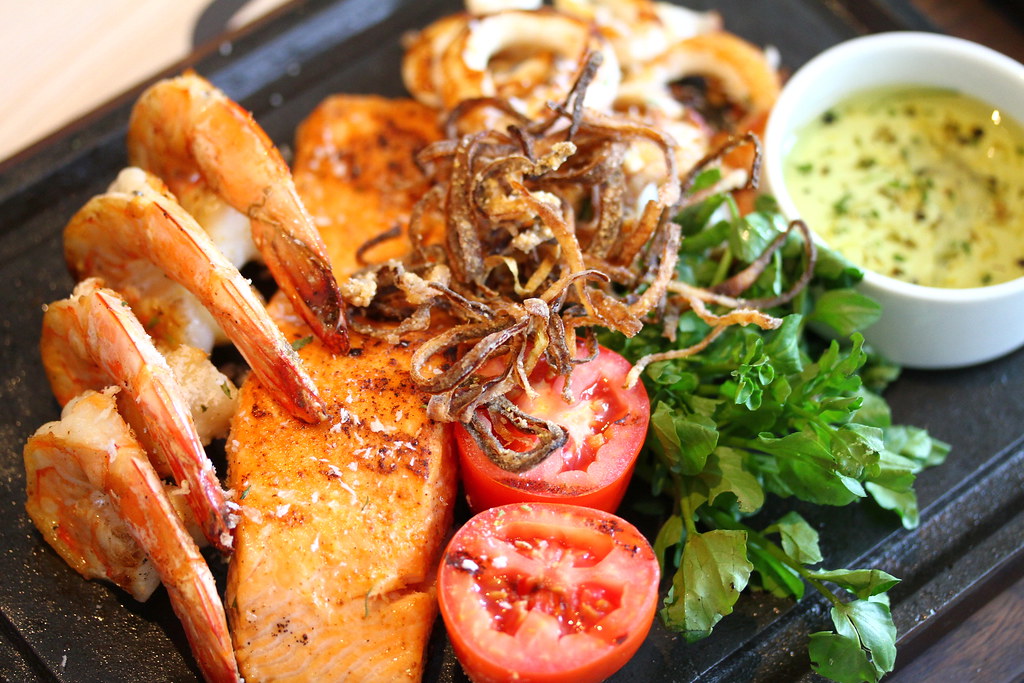 The Chop House's Mixed Grill Seafood Platter