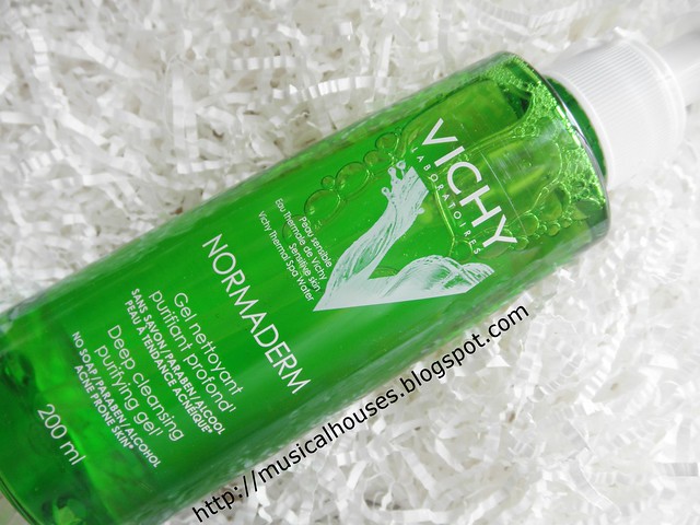 Vichy  Normaderm Deep Cleansing Purifying Gel bottle