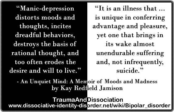 #quote about #bipolar from An Unquiet Mind: A Memoir of ...